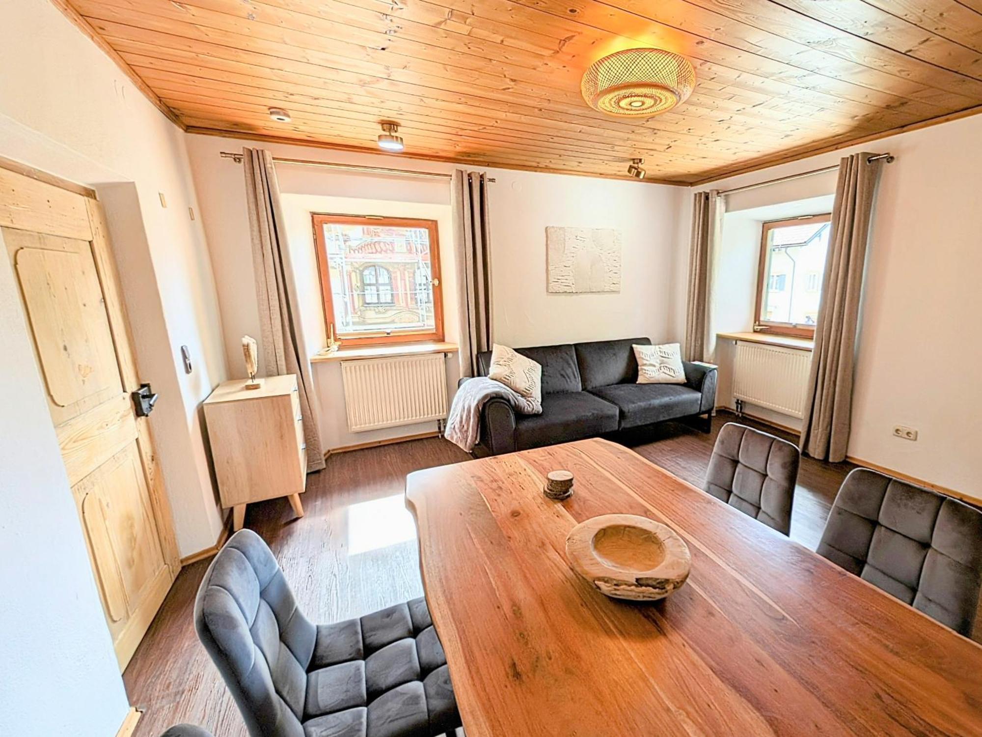 Neu! Moderner Bayrischer Flair Vor Pilatushaus Apartment Oberammergau
